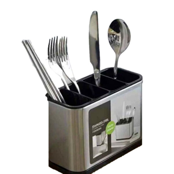 Set Porta Cubiertos de acero