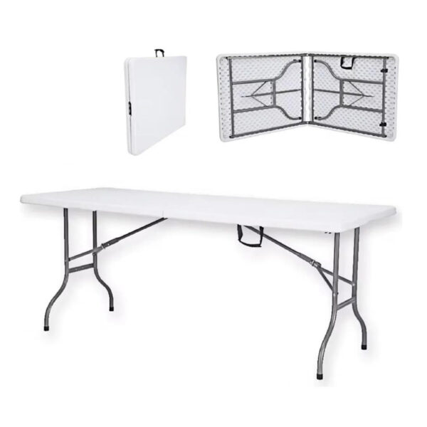 Mesa Plegable 1.80M Blanco